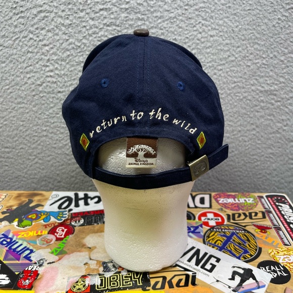 送料無料！90s ディズニー　アニマルキングダム　ヴィンテージ　キャップ Vintage Disney Animal‎ Kingdom Hat